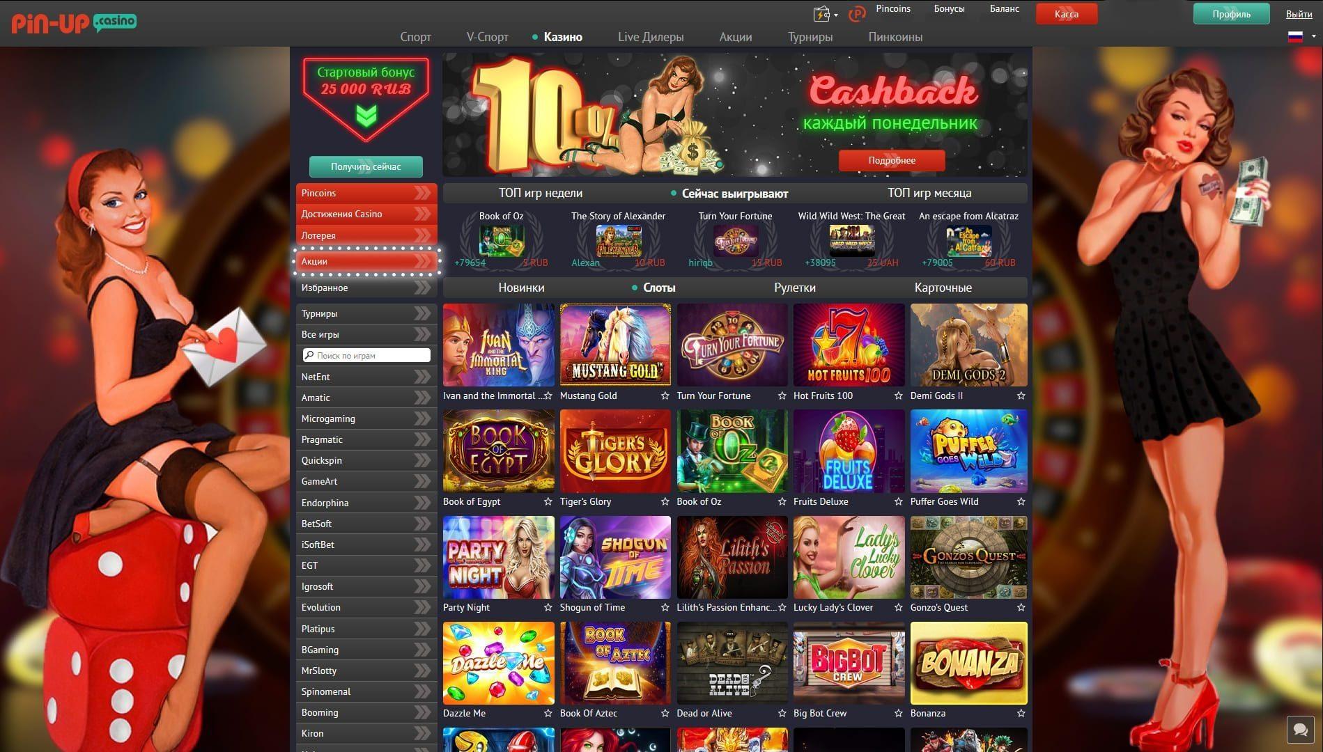 Пин Ап казино 🚀 Вход на официальный сайт